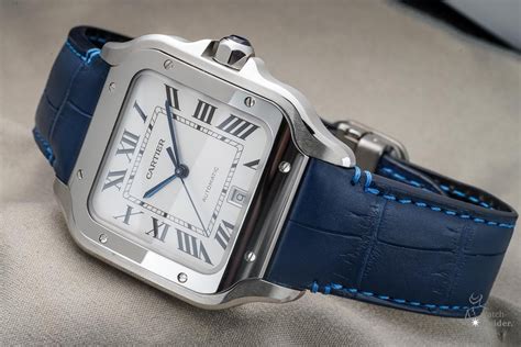 cartier watch mens leather|cartier watch white rubber strap.